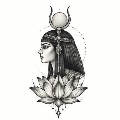 Queen Crescent, ornamental tattoo inspiration