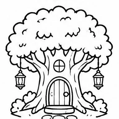 Magic Tree House coloring sheet