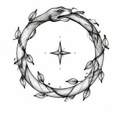 Star Compass, dotwork tattoo inspiration