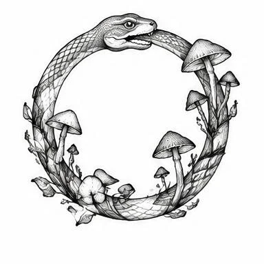 Meadow Loop, fine line tattoo inspiration