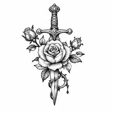 Crimson Guard, blackwork tattoo inspiration