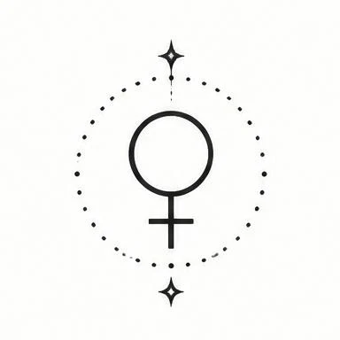 Copper Symbol, alchemy dotwork tattoo inspiration