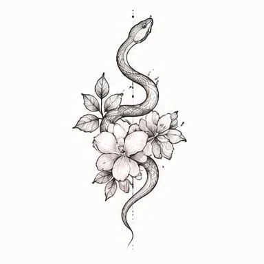 Jasmine Sway, sensual fine line tattoo inspiration