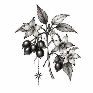 Bittersweet Spray, dotwork tattoo inspiration